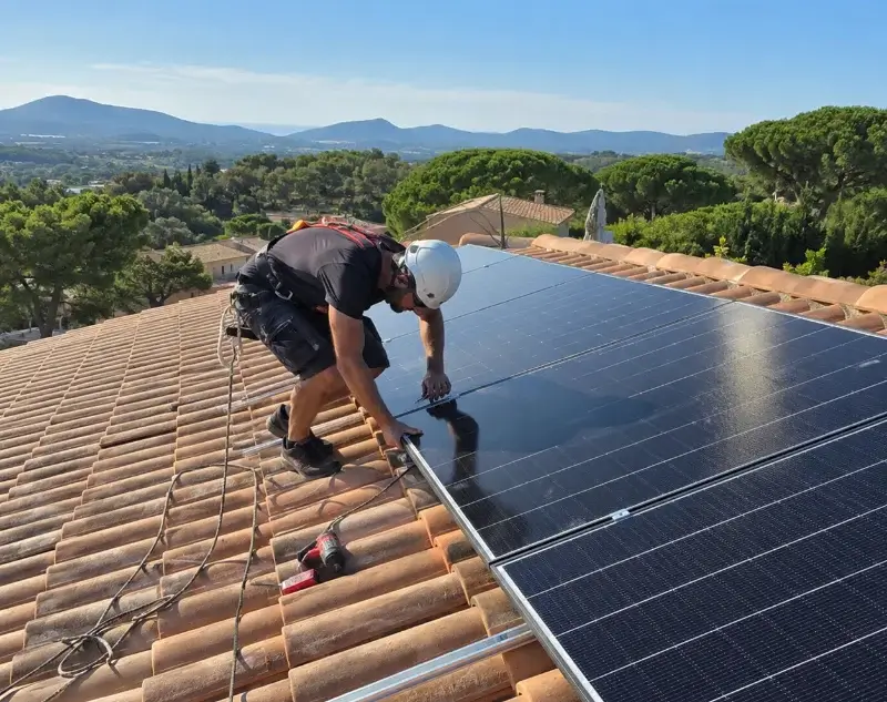 Installateur panneaux solaires L'Herbergement — pose photovoltaïque sur toiture